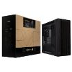 Obrázek ASUS case PROART PA602 WOOD TG PWM BLACK, Mid Tower, průhledná bočnice, černá