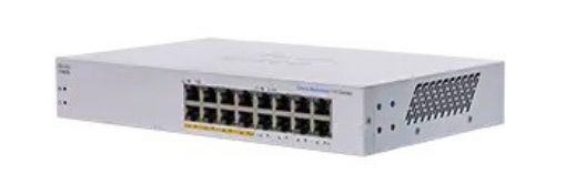 Obrázek Cisco switch CBS110-16PP (16xGbE, 8xPoE+, 64W, fanless)