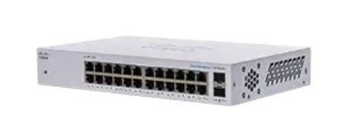 Obrázek Cisco switch CBS110-24T (24xGbE, 2xGbE/SFP combo,fanless)