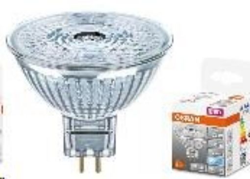 Obrázek OSRAM LED STAR GU5,3  3,8W/840 12V MR16 35W studená