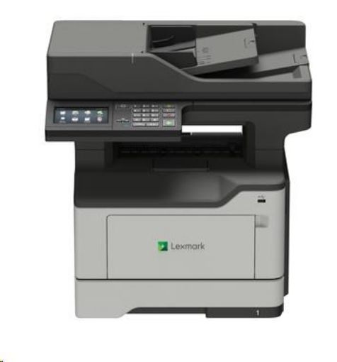 Obrázek LEXMARK Multifunkční ČB tiskárna MX521ade, A4, 44ppm, 1024MB, barevný LCD displej, duplex,RADF, USB 2.0, LAN,