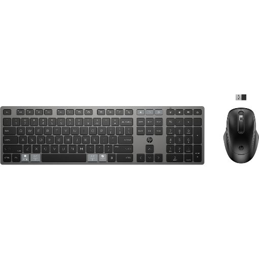 Obrázek HP 720 Rechargeable wireless keyboard mouse - set dobíjecí bezdrátové myši a klávesnice