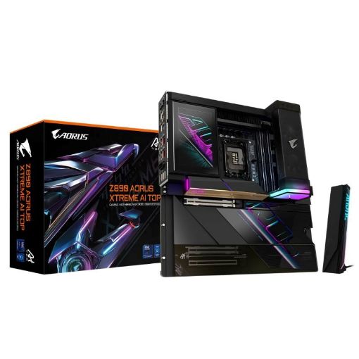 Obrázek GIGABYTE MB Sc LGA1851 Z890 A XTREME AI TOP, Intel Z890, 4xDDR5, 3xThunderbolt, WiFi, E-ATX