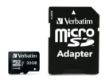 Obrázek VERBATIM MicroSDHC karta 32GB Pro, U3 + adaptér