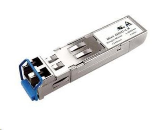 Obrázek SFP transceiver 1,25Gbps, 1000BASE-LX, SM, 10km, 1310nm (FP), LC dup., 0 až 70°C, 3,3V, DMI, Cisco komp.