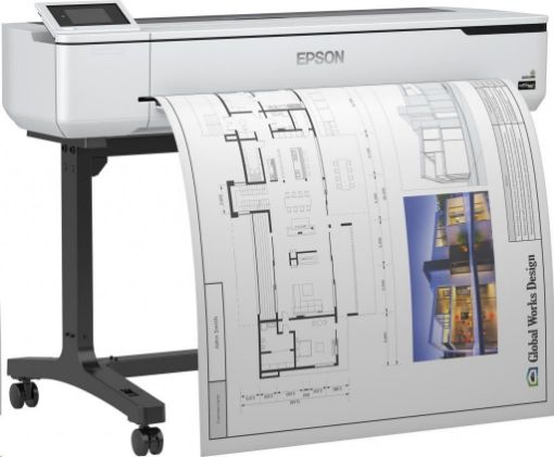 Obrázek EPSON tiskárna ink SureColor SC-T5100M, 4ink, A0+, 2400x1200 dpi, USB ,LAN ,WIFI, 24 měsíců OnSite servis