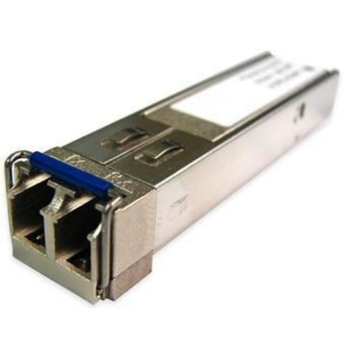 Obrázek SFP+ transceiver 10GBASE-SR/SW, multirate, MM, OM3-300/OM2-82/OM1-33m, 850nm VCSEL, LC duplex, DMI , HP kompatibilní