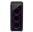 Obrázek CHIEFTEC skříň STALLION II, ATX, 1x USB-C 3.2, 2x USB 3.1, 1x USB 2.0, 4x 120mm RGB Fan, černá