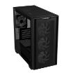 Obrázek ASUS case A21 PLUS, Mini Tower, průhledná bočnice, 4x 120mm ARGB Fan, černá