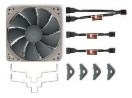 Obrázek NOCTUA Ventilátor NA-FK1-redux, 120mm, šedá