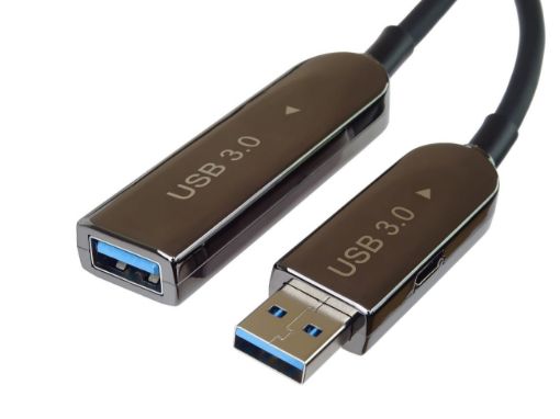 Obrázek PREMIUMCORD Kabel USB3.0 + 2.0 prodlužovací optický AOC kabel A/Male - A/Female 15m