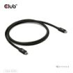 Obrázek Club3D Kabel USB4 v2 Typ-C, 80Gbps, Certifikovaný kabel, 4K540Hz, 8K240Hz, 16K60Hz, PD 240W, 1,2m