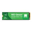 Obrázek WD GREEN SSD 2TB SN3000, PCIe Gen4x4, M.2 2280, (R:5000/W:4200 MB/s)