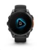 Obrázek Garmin fenix® 8 – 51 mm, AMOLED, Slate grey a Černý silikonový řemínek