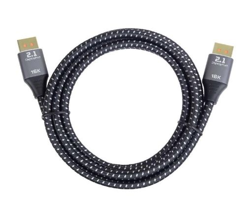 Obrázek PREMIUMCORD Kabel DisplayPort 2.1, 16K@60Hz, 8K@120Hz, 1.5m