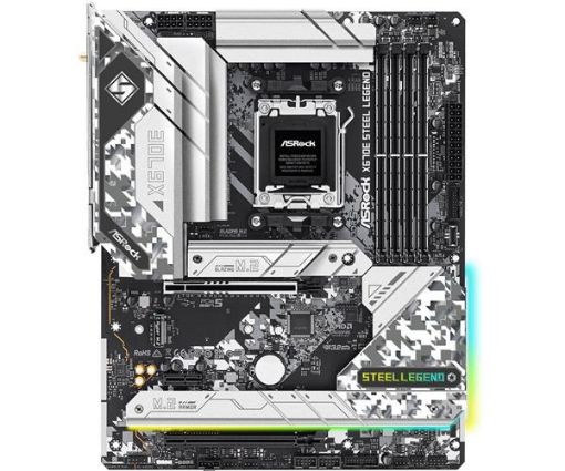 Obrázek ASRock MB Sc AM5 X670E STEEL LEGEND, AMD X670, 4xDDR5, 1xDP, 1xHDMI, WI-FI