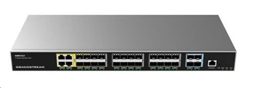 Obrázek Grandstream GWN7831 Layer 3 Managed Network Switch 24 SFP / 4 SFP+ / 4 GbE porty