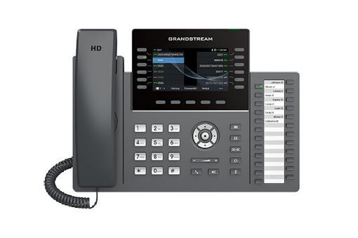 Obrázek Grandstream GRP2636, VoIP telefon, 12 linek, 6 SIP účty, RJ9, USB, 2x RJ45, PoE, 4,3 displej"