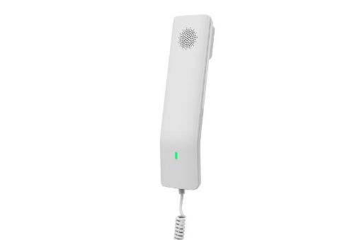 Obrázek Grandstream GHP610, hotelový VoIP telefon, 2 linky, 2 SIP účty, PoE, 1x RJ45, HD Audio, 3 cestná konference, Bílý