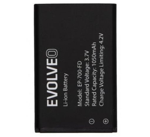 Obrázek EVOLVEO baterie EP-700-BAT, 1050 mAh Li-Ion pro EasyPhone FD (EP-700), bulk