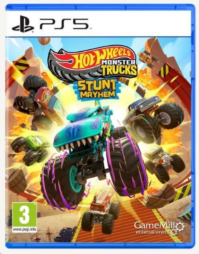 Obrázek PS5 hra - Hot Wheels Monster Trucks: Stunt Mayhem