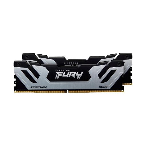 Obrázek KINGSTON CUDIMM DDR5 48GB (Kit of 2) 8400MT/s CL40 FURY Renegade Silver XMP