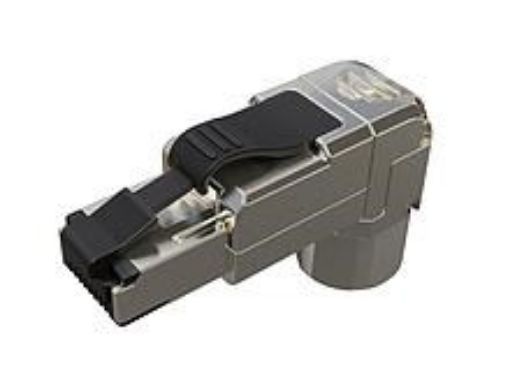 Obrázek Solarix Konektor MPTL 90° RJ45 CAT6 STP samořezný SXRJ45-6-STP-BK-SA-U