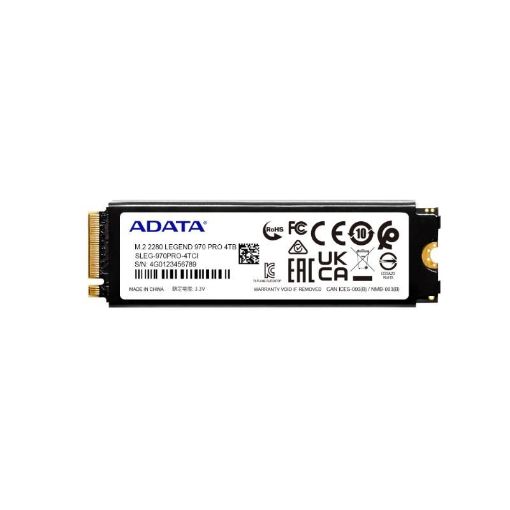 Obrázek ADATA SSD 4TB LEGEND 970 PRO, PCIe Gen5x4, M.2 2280, (R:14 000/ W:11 000MB/s)