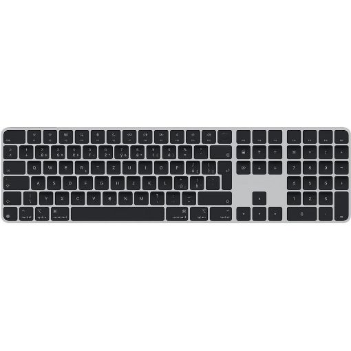 Obrázek Apple Magic Keyboard (2024) w Touch ID and Numeric Keypad - Czech - Black Keys