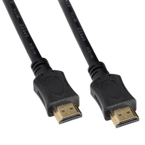 Obrázek Solight HDMI kabel s Ethernetem, HDMI 2.0 A konektor - HDMI 2.0 A konektor, blistr, 1,5m