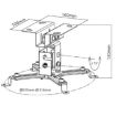 Obrázek Držák na projektor Fiber Mounts M5C82