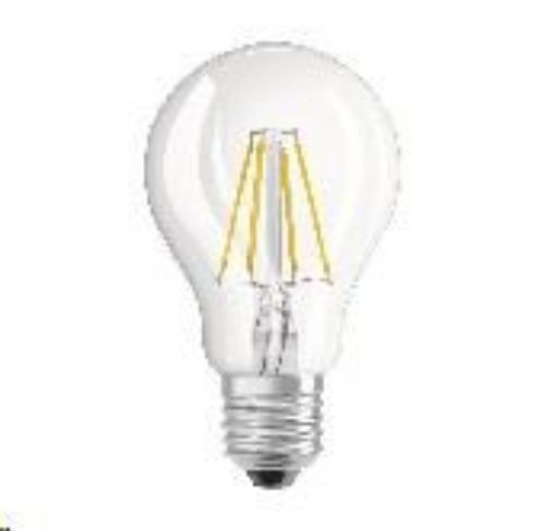 Obrázek OSRAM VALUE E27 6,5W(7W) /827 CLA60W Filament teplá