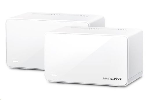 Obrázek MERCUSYS Halo H90X(2-pack) WiFi6 Mesh (AX6000,2,4GHz/5GHz,1x2,5GbELAN/WAN,2xGbELAN/WAN)