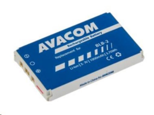 Obrázek AVACOM Baterie do mobilu Nokia 8210, 8850 Li-Ion 3,7V 1000mAh (náhrada BLB-2)
