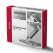 Obrázek AXAGON HMC-STND, stojan pro 10"-16" notebooky, USB 5Gbps hub, 3x USB-A, HDMI 4k/60Hz, RJ-45, PD 100W, kabel USB-C 60cm