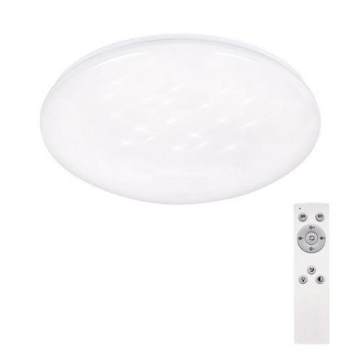 Obrázek Solight LED stropní světlo Star, kulaté, 24W, 2400lm, dálkové ovládání, 37cm