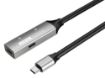 Obrázek PREMIUMCORD USB-C repeater a prodlužovací kabel Male-Female, 5Gbps Aluminium 5m