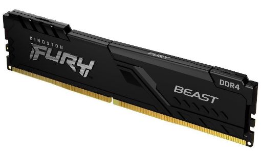 Obrázek KINGSTON DIMM DDR4 16GB 3200MT/s CL16 FURY Beast Černá