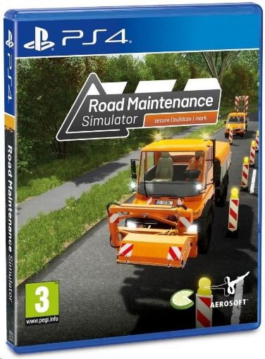 Obrázek PS4 hra Road Maintenance Simulator