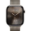 Obrázek Apple Watch Series 10 GPS + Cellular 46mm Natural Titanium Case with Natural Milanese Loop - M/L