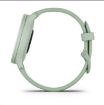 Obrázek Garmin vívomove Sport pouzdro Cool Mint, silikonový řemínek Silver, EU