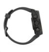 Obrázek Garmin fenix® 8 – 43 mm, AMOLED, Sapphire, Carbon grey DLC titanium, Black / Pebble grey se silikonovým řemínkem, EU