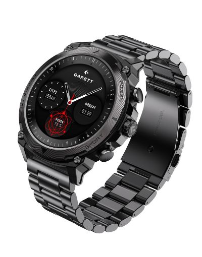 Obrázek Garett Smartwatch Atom Black Steel