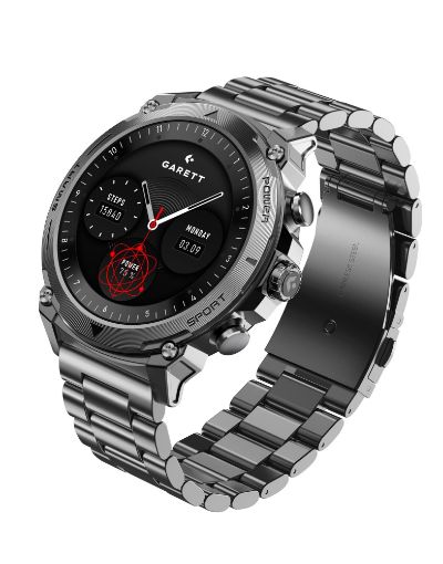 Obrázek Garett Smartwatch Atom Silver Steel