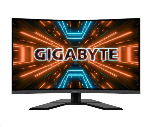 Obrázek GIGABYTE LCD - 31.5" Gaming monitor G32QC A, Prohnutý VA1500R, 2560x1440 QHD, 165Hz, 3000:1, 350cd/m2, 1ms, 2xHDMI, 1xDP