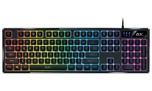 Obrázek GENIUS klávesnice GX GAMING Scorpion K7, drátová USB, RGB, CZ+SK layout, černá