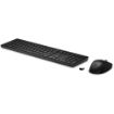 Obrázek HP 650 Wireless Keyboard & Mouse Black- Anglická klávesnice a myš, černá