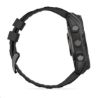 Obrázek Garmin fenix® 8 AMOLED Sapphire - 51 mm - Carbon Gray DLC Titanium with Black | Pebble Gray Silicone Band, EU