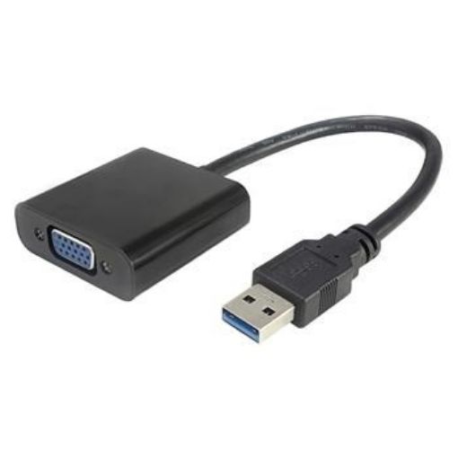 Obrázek PREMIUMCORD USB 3.0 adaptér na VGA, FULL HD 1080p