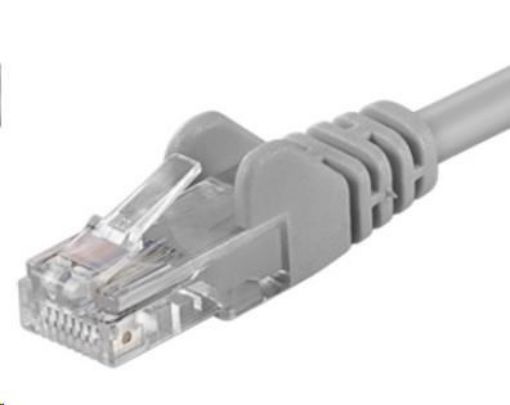 Obrázek PremiumCord Patch kabel UTP RJ45-RJ45 CAT6 25m šedá